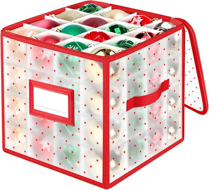 Ornament Storage Box – Adjustable, Clear & Protective